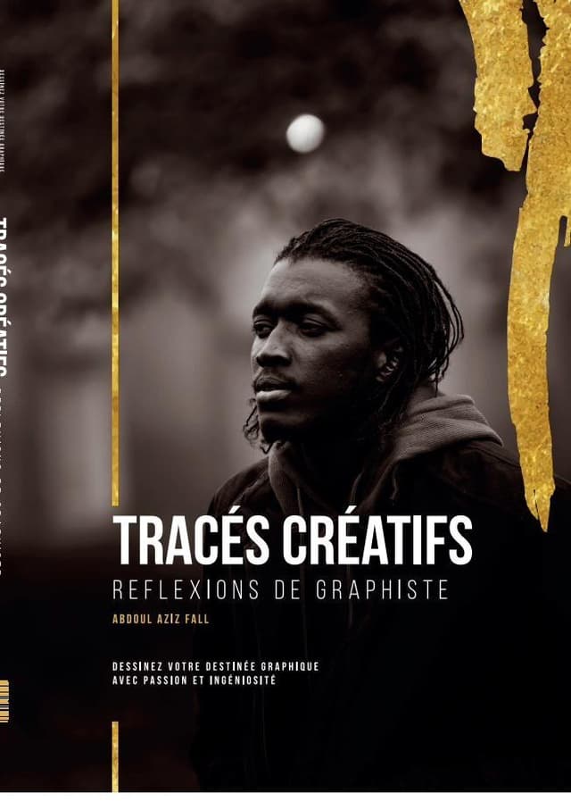 Couverture du livre Tracés Créatifs, réflexions de graphiste par Abdoul Aziz Fall